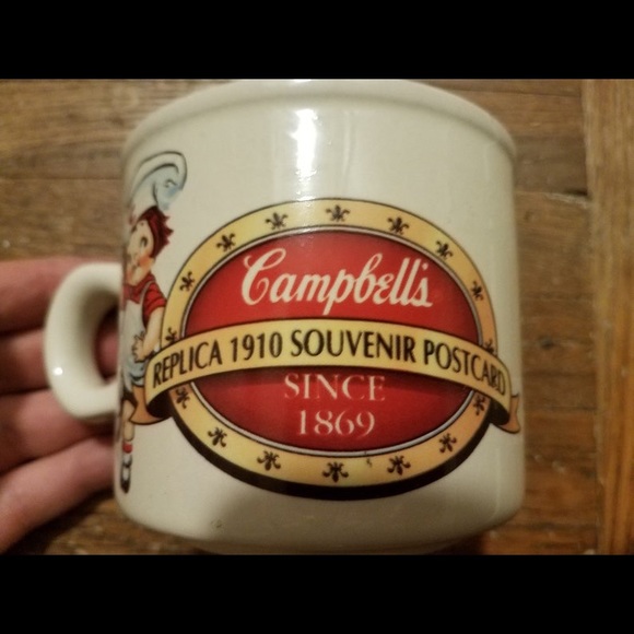 Campbell's Vintage Collectible 1910 Souvenir Soup Bowls Set of 2 - Picture 3 of 10